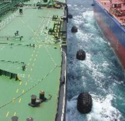 Shunhang-Schiffs-Yokohama-Fender sortiert ISO 17357 schwarze Marine Dock