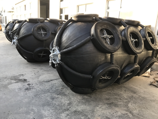 angepasste Marine Pneumatische Gummi-Fender Sling Typ aufblasbar