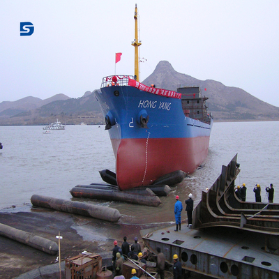 Wiedergewinnungs-Ankern-Marine Rubber Airbag Ship Launching-Hochdruckanheben