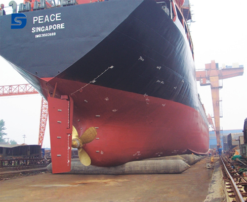 Wiedergewinnungs-Ankern-Marine Rubber Airbag Ship Launching-Hochdruckanheben
