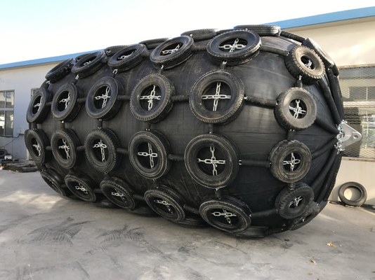 3.3m 6.5m aufblasbarer Gummipuffer-Nettoart Yokohama-Ankern-Marinesoldat