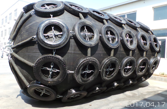 Pneumatische Marine Fenders Ship Transporting Rubber aufblasbare Dock-Fender ISO17357