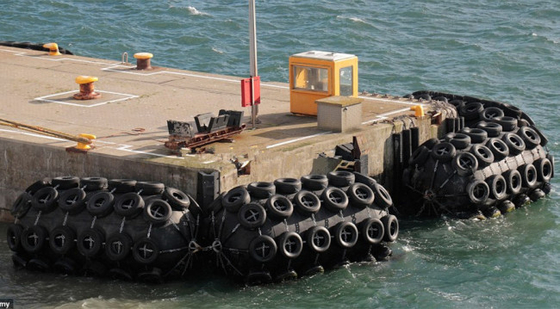 Pneumatischer Gummipuffer Reifen-Netto-Yokohamas, der Fender-Arten des Schiffs-0.05mpa ankoppelt