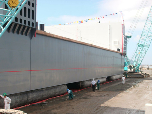 Bewegung wiegt die schweren anhebenden Airbags, die Marine Boat Launching Airbag transportieren
