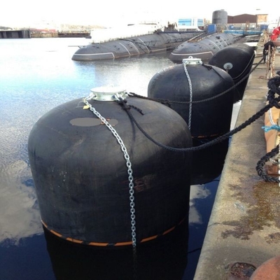 Unterwasserfender-pneumatische hydroGummipuffer der Marine-50kpa fertigten Größen besonders an