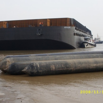 Hohe Tragfähigkeits-Marine Rubber Airbag Ship Launching-Wiedergewinnung aufblasbar